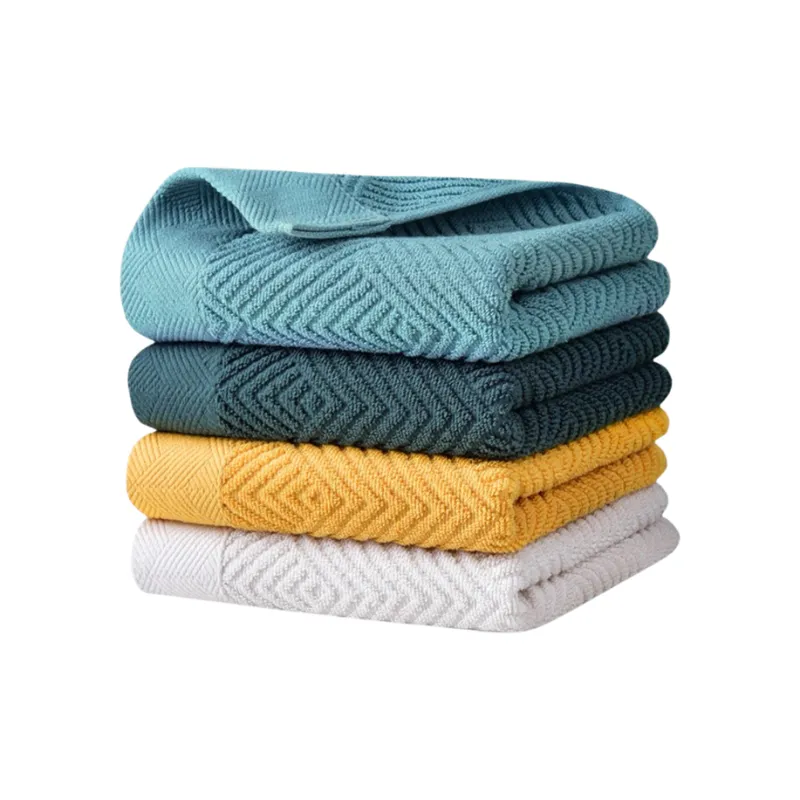 Drizzle Towel Bath Towel Solid Color-32