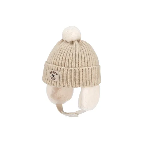 New Balance Polyester Wool Acrylic Nylon Hats & Caps Kids' Brown