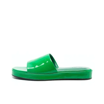 By Far Cala Patent finish Slides Women's