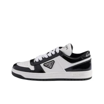 PRADA Prada Downtown Low Top Skateboard Shoes Women's Black White