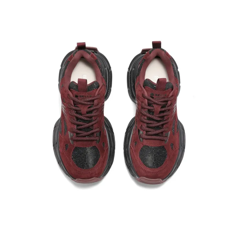 BELLE Low-Top Chunky Sneakers Women's-2
