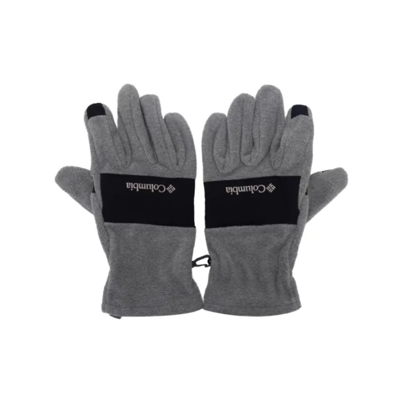 Columbia Elastane Knit Gloves Men's Gray-0