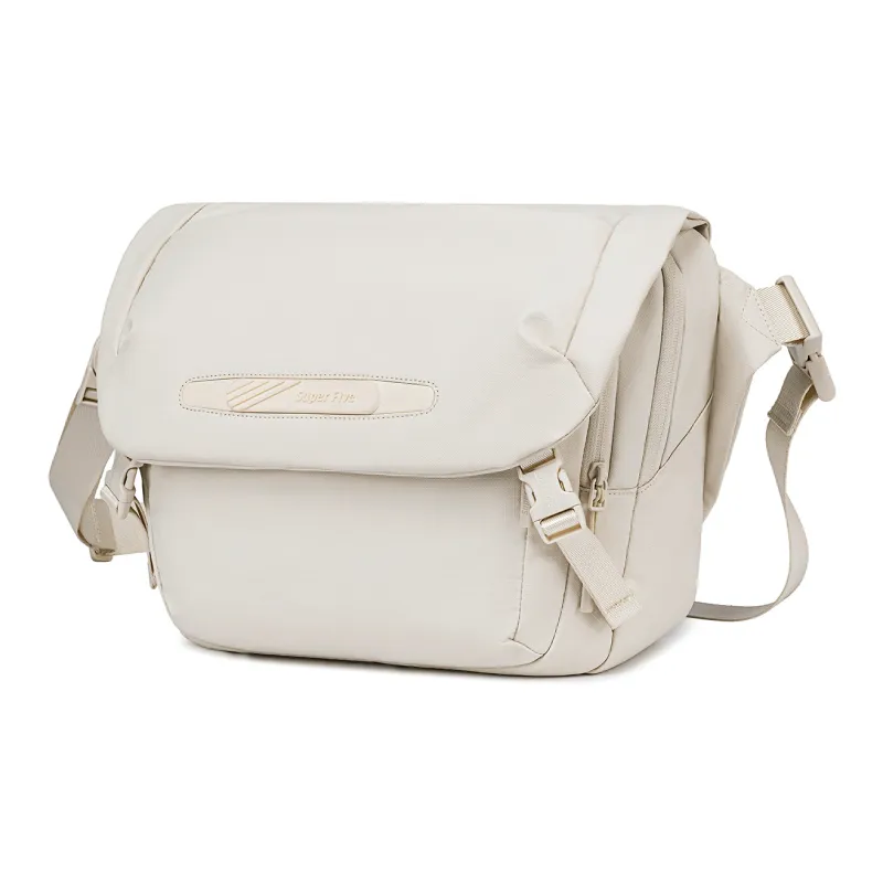 Super Five Polyester/Oxford/Water Repellent Shoulder Bag Unisex Multicolor/Black/Ecru/Gray/Blue-9