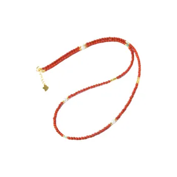 Tokai Family Southern Red Agate Necklaces Unisex