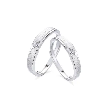 YINSHANGYA S999 Fine Silver Rings Unisex