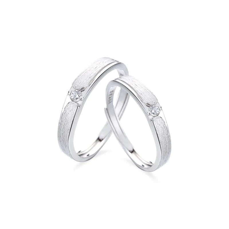YINSHANGYA S999 Fine Silver Rings Unisex-0
