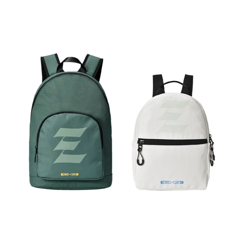 FINITE LOOP Bottle Eco Friendly Cloth Backpack Unisex Gardenia White-14