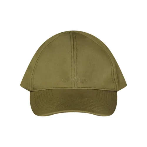 OFF WHITE Cotton Baseball Caps Men's Green