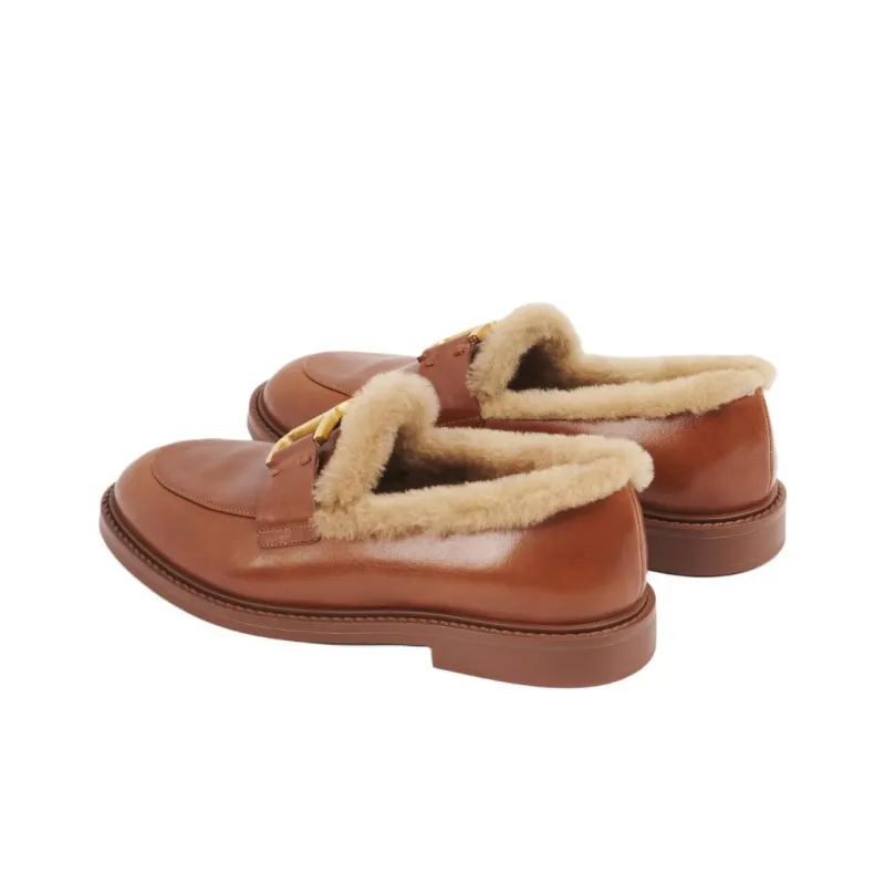 Chloe Marcie Loafers Women's Brown-3