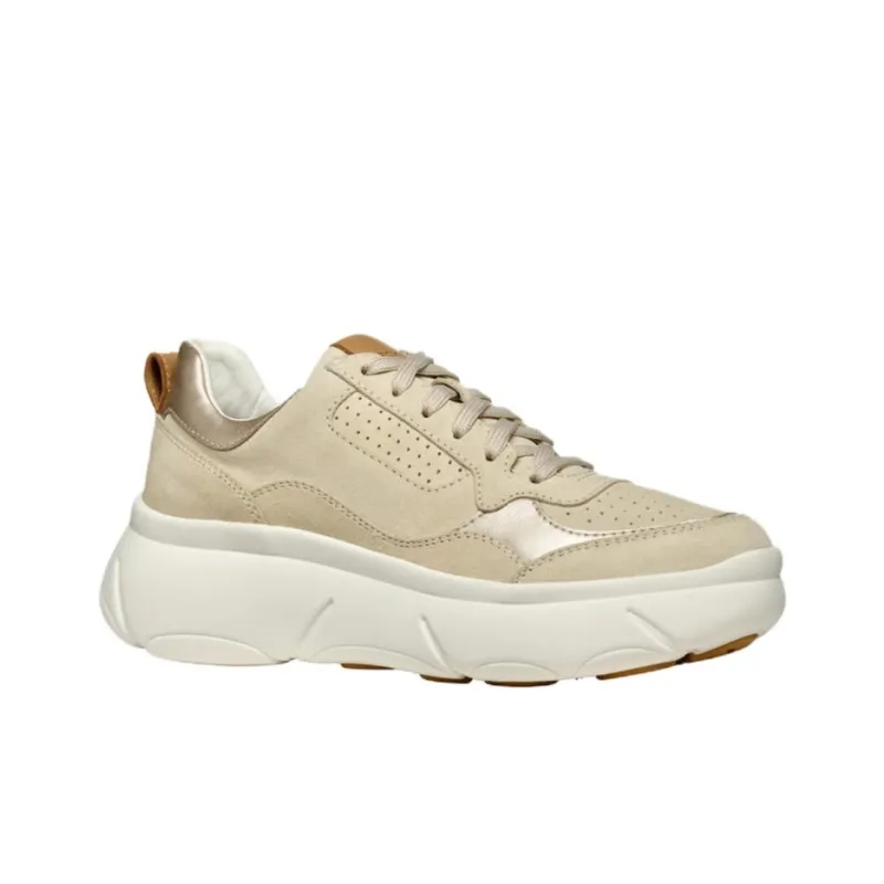 GEOX Nebula 2.0 X Low-Top Casual Shoes Women's Umber-1