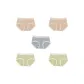 Light Coffee+Light Coffee+Light Blue+Green+Green-5 Pack