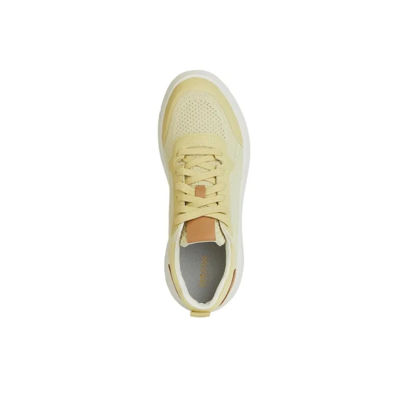 GEOX Nebula 2.0 X Low-Top Casual Shoes Women's Light Yellow-4