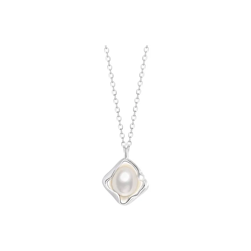 YINGNIXINDONG Freshwater Pearl Necklaces Women's-0