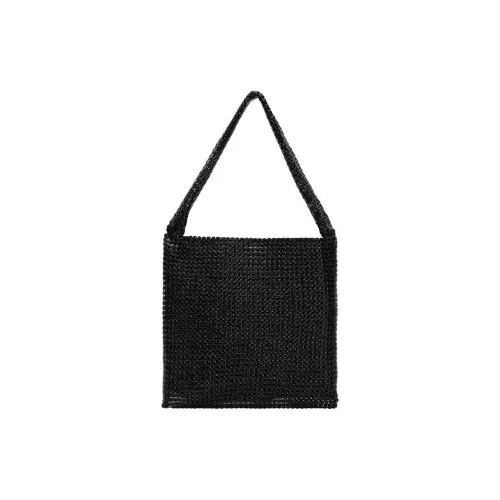 Paco Rabanne Aluminum Handbag Women's Black
