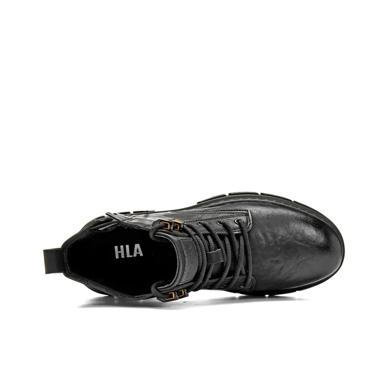 HLA Work Boots Men High Top-2