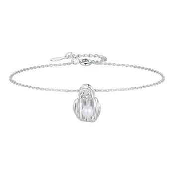 ZHENZHUAOMI Freshwater Pearl Bracelets Women's