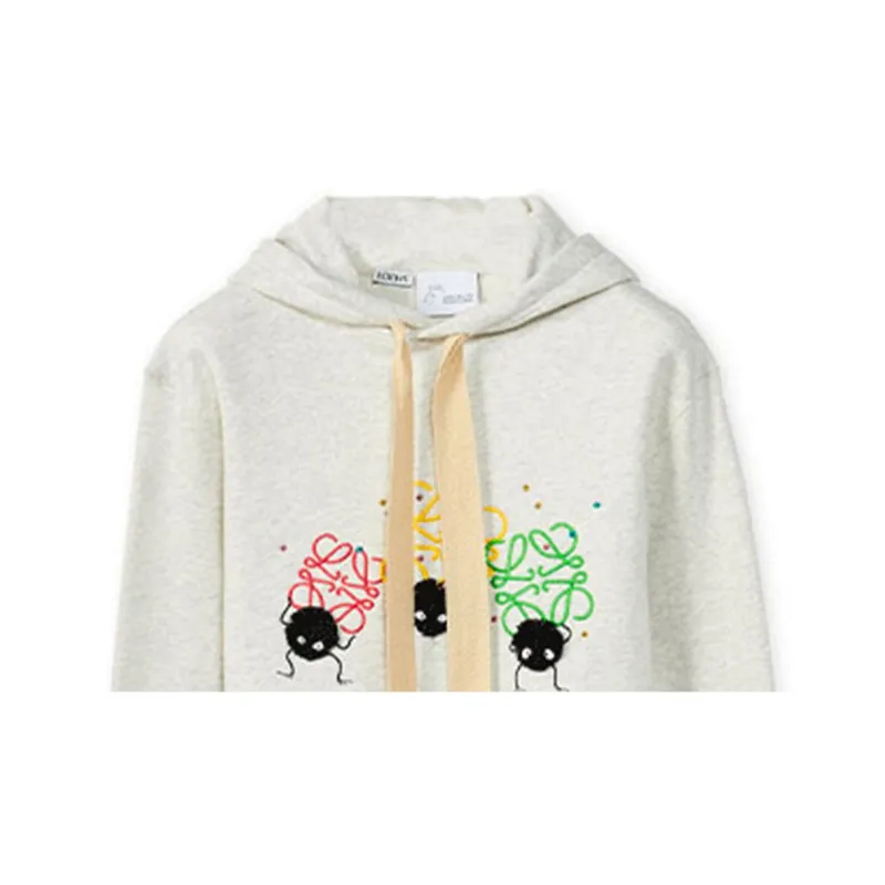 LOEWE Sweatshirt Women's Light Gray-4