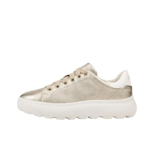 GEOX Spherica Ec4.1 Low Top Casual Shoes Women's Gold