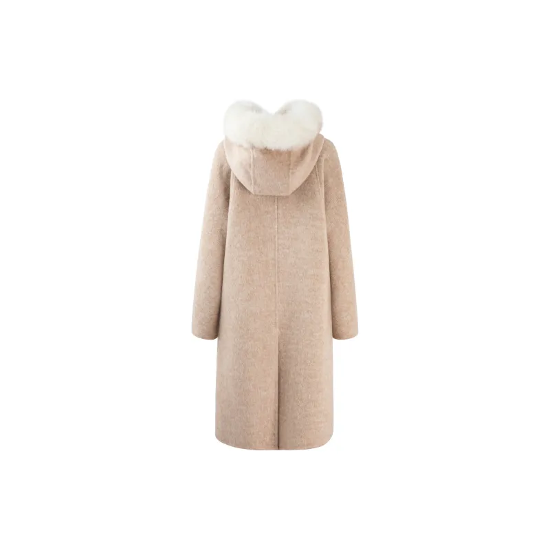 BASIC HOUSE Coats Women's Camel-1