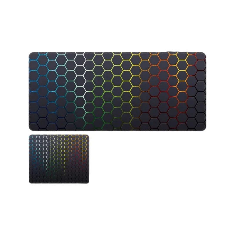 SHIBADU Rubber+Ji Fine Cloth Surface Tech Style Ergonomic Gaming Keyboard Pad Laptop Desk Pad For FPS Mouse Pads-15