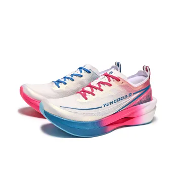 YUNCOO Cushioned Slip Resistant Breathable Low Top Marathon Couple Running Shoes Unisex Thunder And Lightning