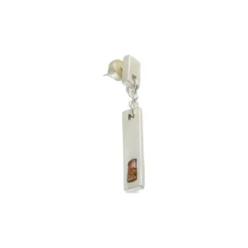 Parts Of Four Plate Dangle Single Earring