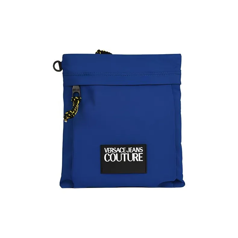 VERSACE JEANS COUTURE Polyurethane Handbag Shoulder Bag Crossbody Bag Men's Royal Blue-1
