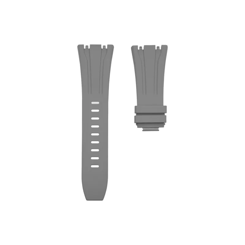 VAGENARI Watch Bands Rubber Strap Compatibility With Apple Royal Oak Offshore 26423BC One Button Quick Release Unisex-22