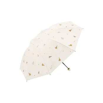 Heavenly Umbrella Vinyl Ultraviolet Sunshade Gold Plated Refreshing Foldable Portable Dual Use Umbrella