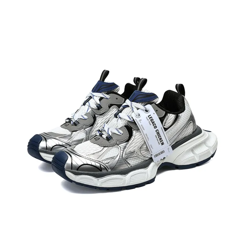 Legaco Chicken Cushioning Anti-Slip Wear-Resistant Breathable Height Increasing Low-Top Chunky Sneakers Unisex-20