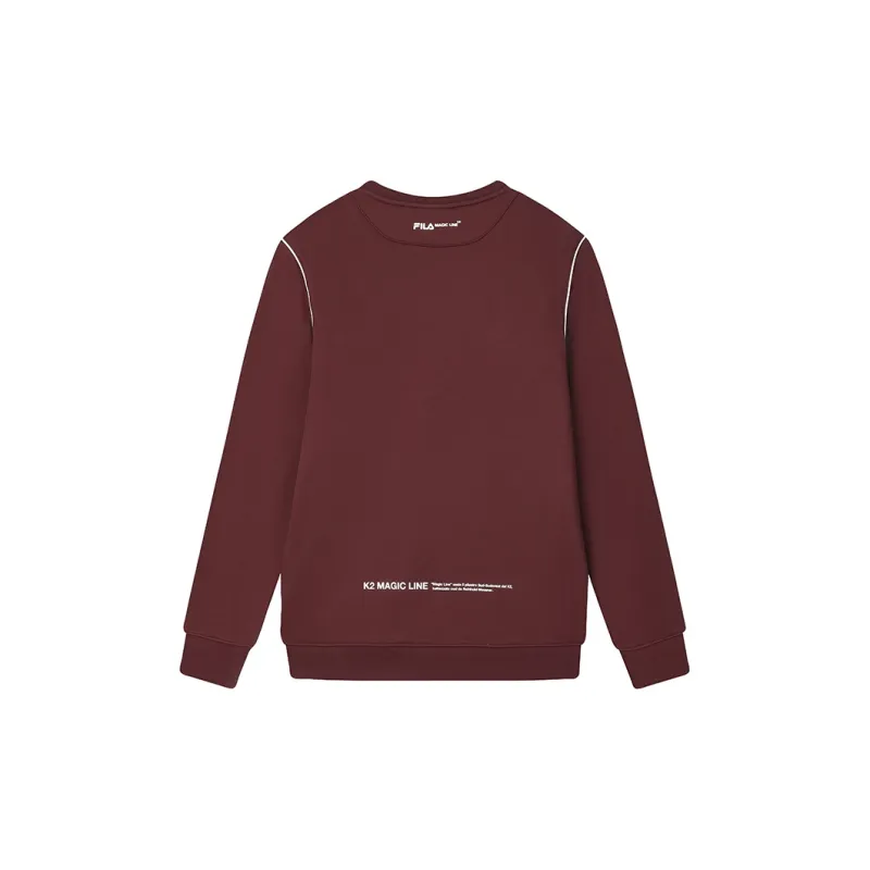 FILA ORIGINALE Sweatshirt Men's Tree Port Burgundy-1