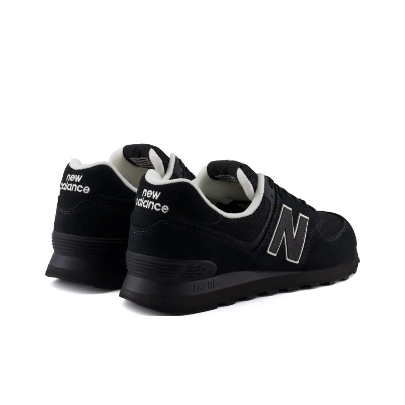 Niko And ... x New Balance NB 574 Anti Slip Wear Resistant Low Top Casual Running Shoes Unisex Black-3