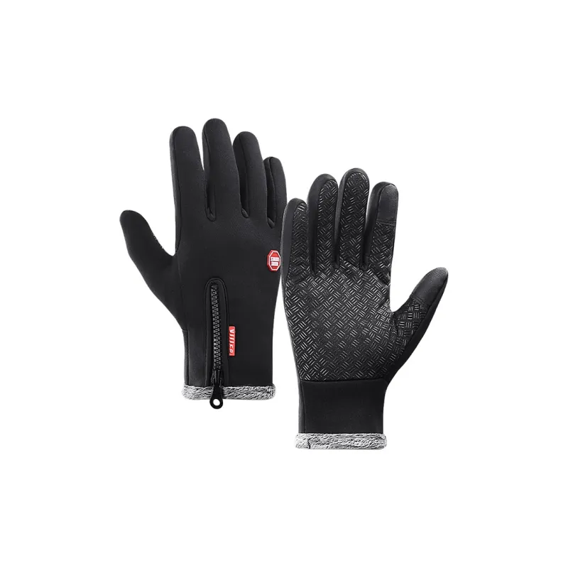 HNJ Riding Equipment Glove Unisex Black-0