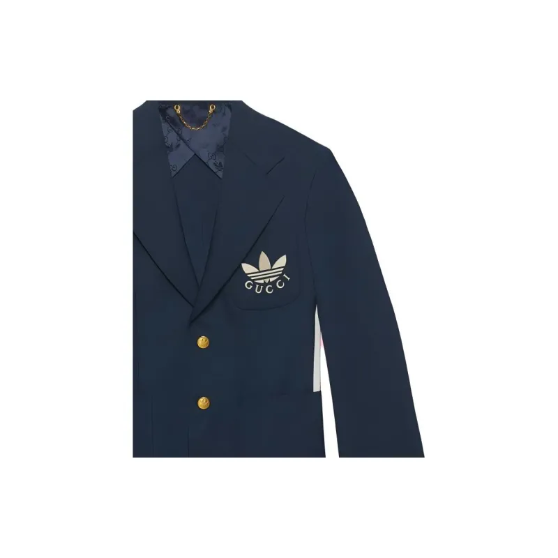 GUCCI X Adidas Polyester Formal Jacket-9