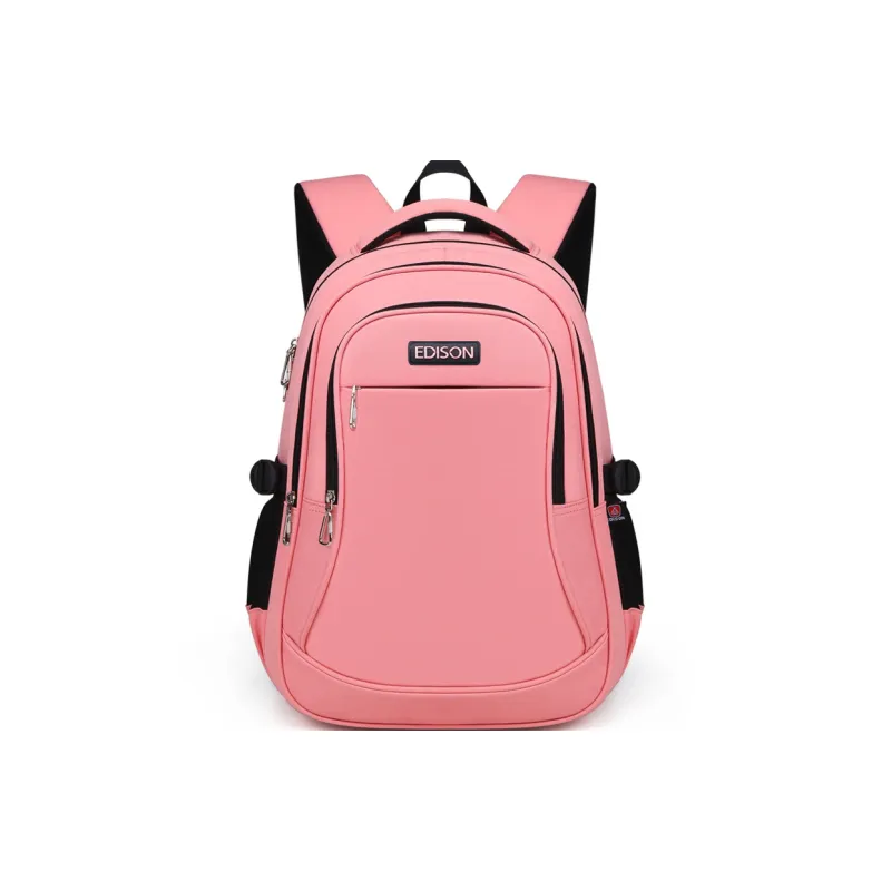 EDISON Polyester Backpack Regular Unisex Multicolor-15