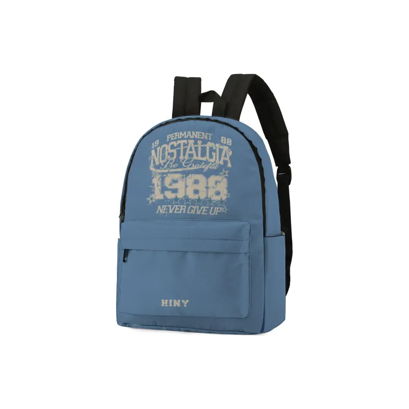 HINY Polyester Student Backpack Regular Unisex Multicolor-6