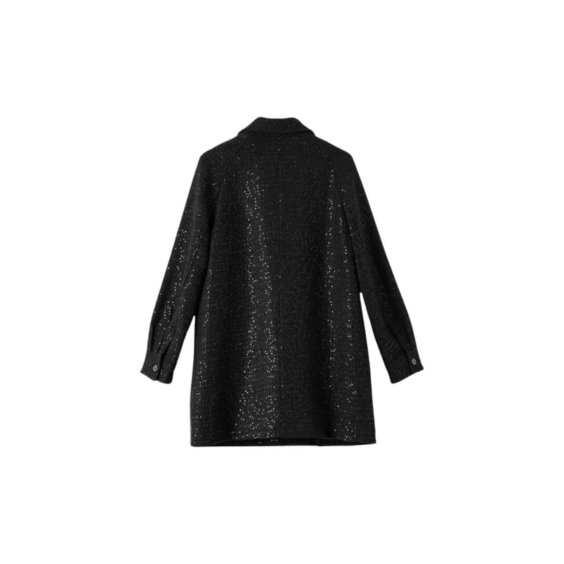 Late White Coats Women's Black-1