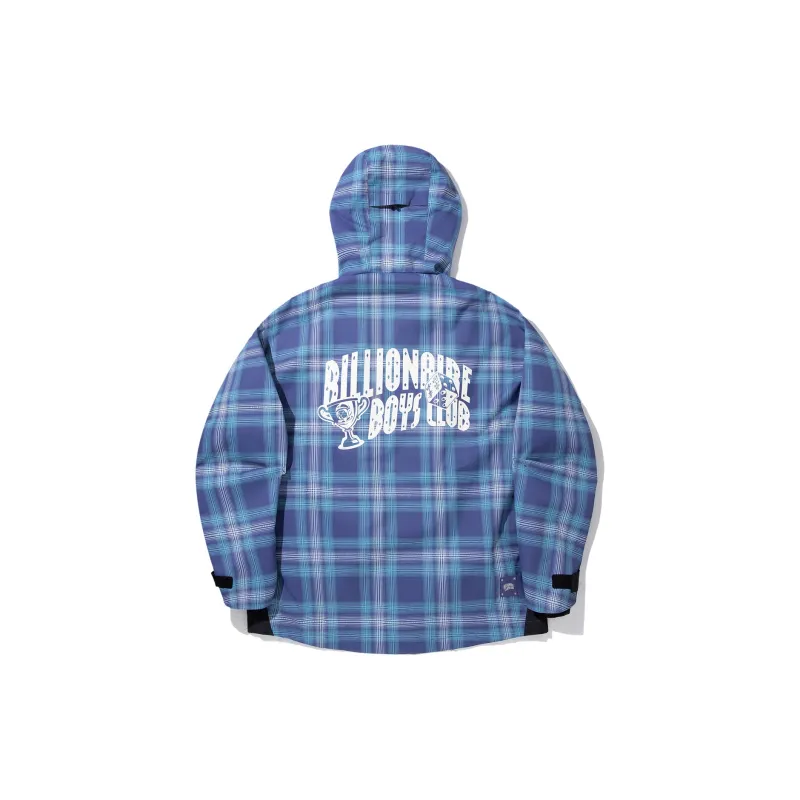 LiNing x BILLIONAIRE BOYS CLUB Trench Coat Men's Misty Blue All Over Print-1