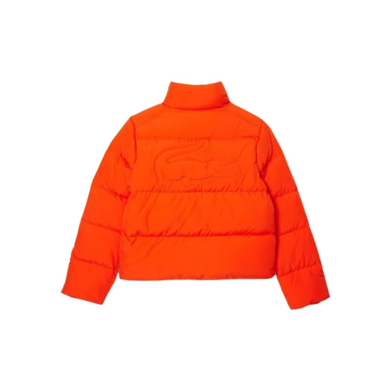 LACOSTE Down Jacket Women's Orange-1