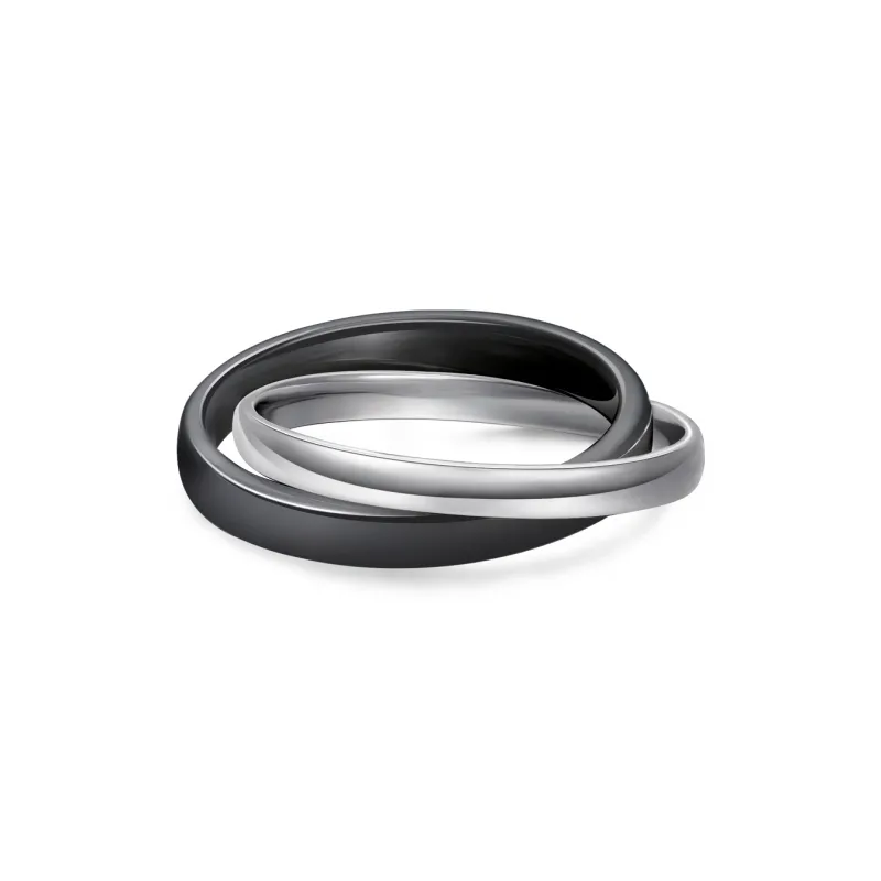M`GARDEN 925 Sterling Silver Rings Unisex-4