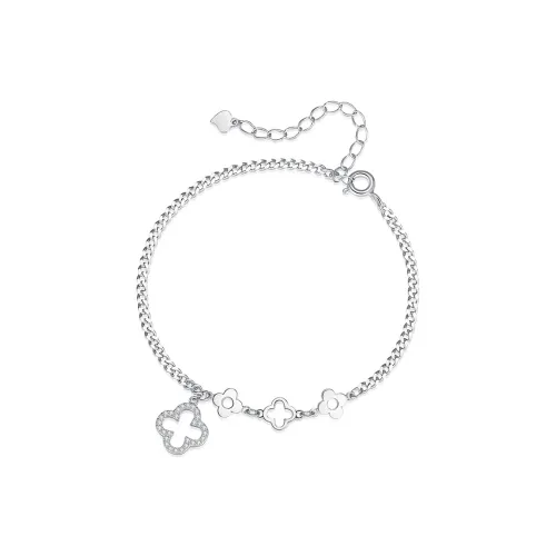 MIAOYINGE S925 Silver Synthetic Cubic Zirconia Bracelets Women's