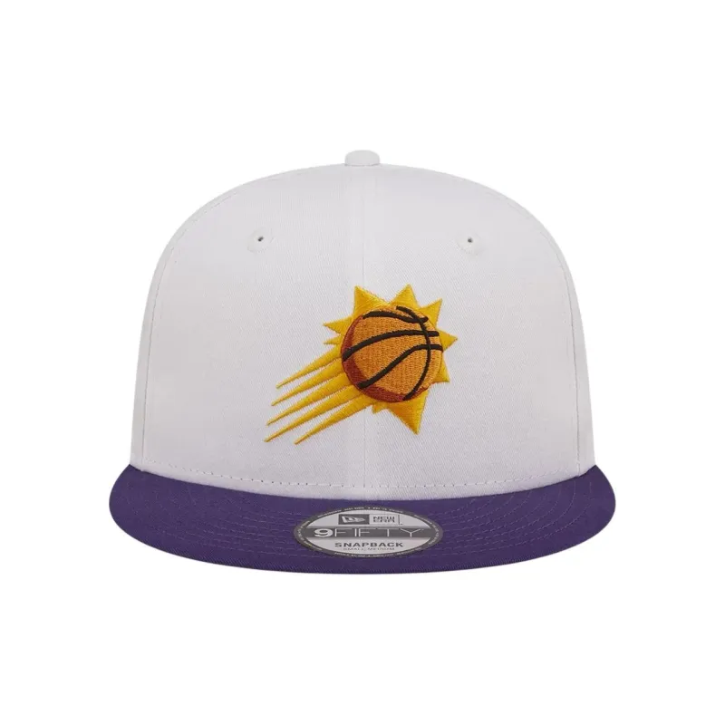 Nba Phoenix Suns New Era Victory Grove Vintage Sidepatch Sneaker 59Fifty Fitted Hat-2