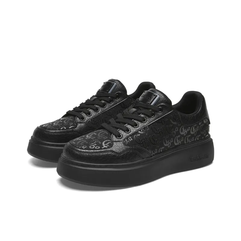 Cabbeen Slip Resistant Low Top Skateboard Shoes Men's-6