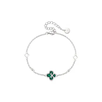 VANA 925 Silver Malachite Bracelets Women's