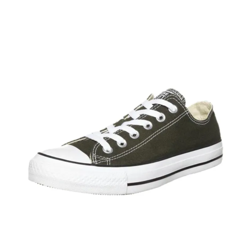 Converse Chuck Taylor All Star Durable Breathable Low Top Canvas Shoes Men's Black-0