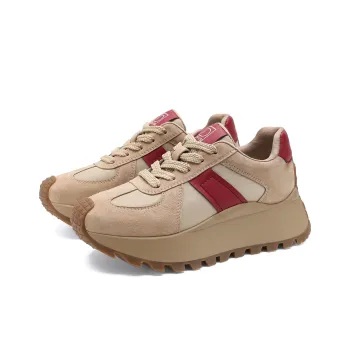 D FUSE SCANDINAVIA Lightweight Wear Resistant And Slip Resistant Low Top Chunky Sneakers Women's