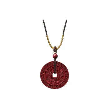 GIRATI Reconstructed Cinnabar Necklaces Unisex