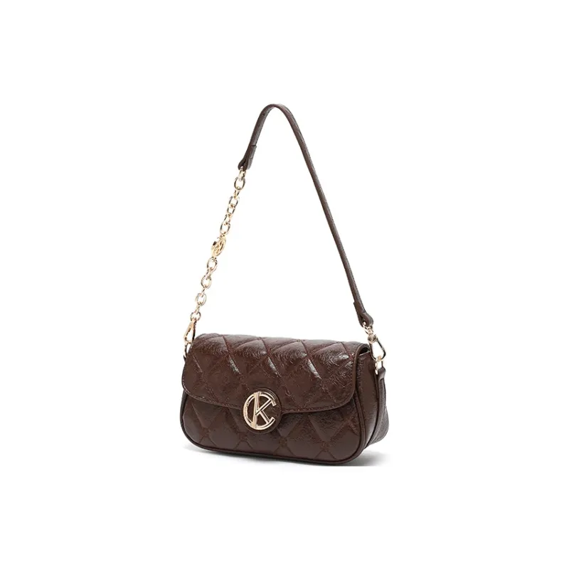 BETTINA VIVIAN PU Crossbody Bag Regular Women's Brown-2