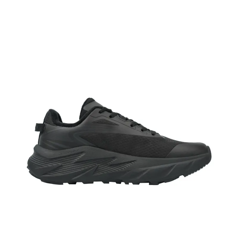 MINEPAIR Ton Support Balance Warm Low Top Casual Shoes Unisex Black Warrior-1