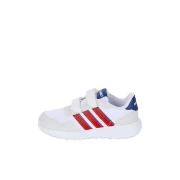 Adidas Run 60s Anti Slip Wear Resistant Low Top Kids Lifestyle Shoes White Children Aged 3 7 Years Old